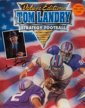 Tom Landry Strategy Football - Deluxe Edition_Disk3 box cover front